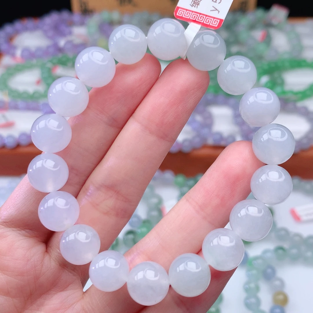 翡翠手链未镶嵌翡翠10.8mm