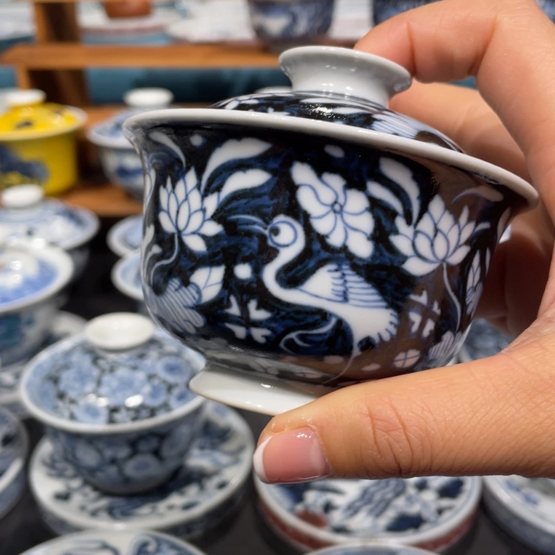 景德镇陶瓷手工手绘