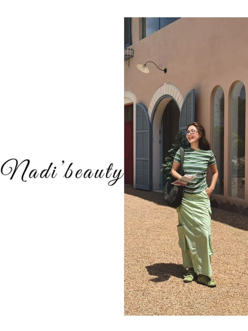 【绿色半身裙】2025年新款半身裙新疆包邮8038