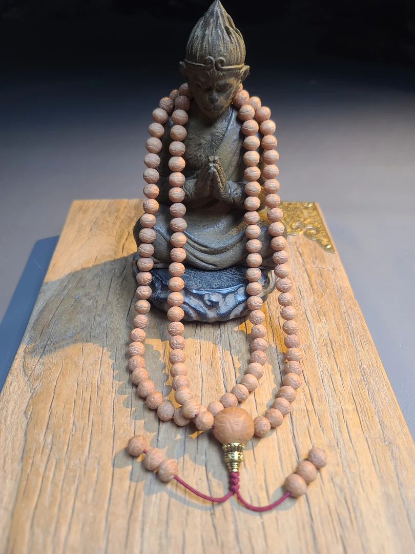 朝凤工作室【C1】黄皮凸眼 国产凤眼菩提酸枣核 黄皮凸眼108