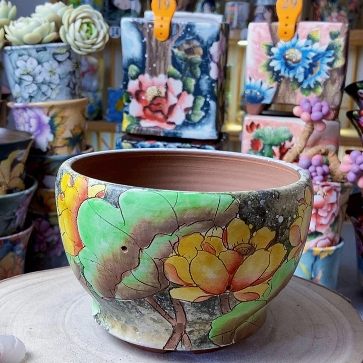 景德镇艺术手绘作品