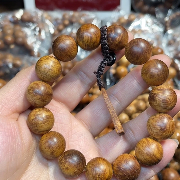 手串/手链柏木（崖柏）15黑金骨料雷击蚂蚁腿