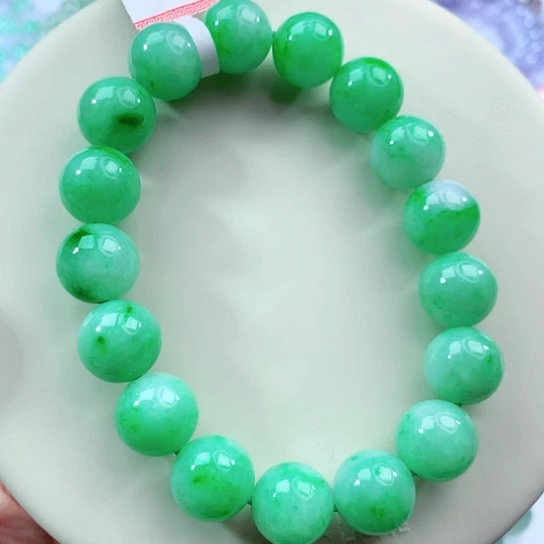 翡翠未镶嵌手链卡12