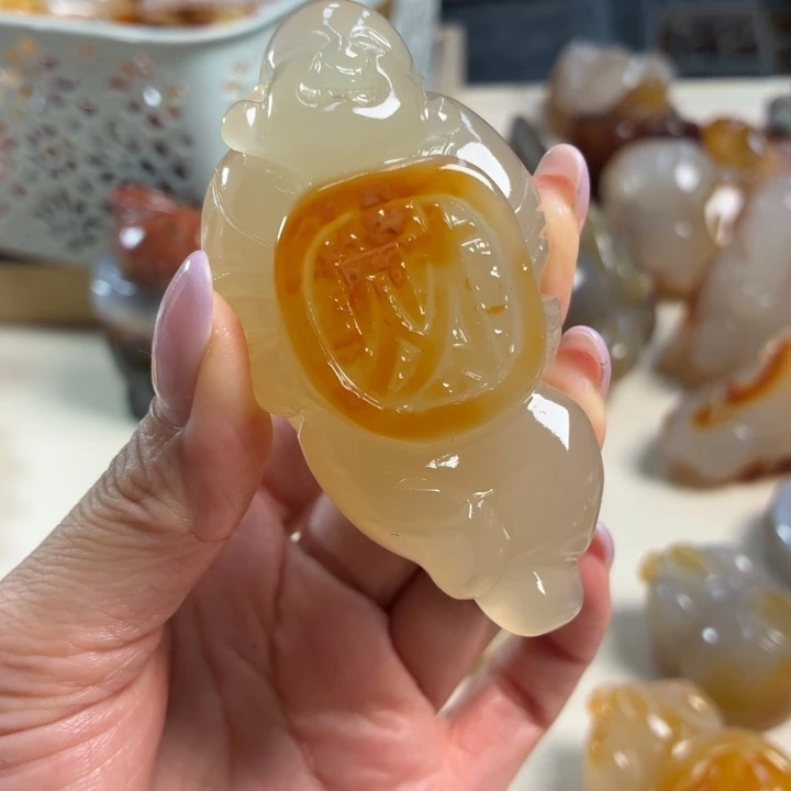 玛瑙/玉髓未镶嵌吊坠(不含链)