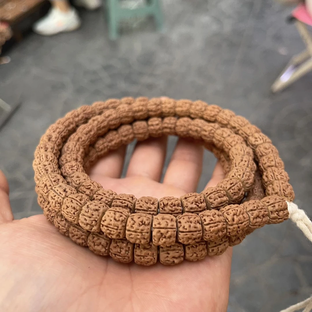 【何沄伟专属】16 G75169-金刚菩提盘龙脖挂-多样性发其一-9mm+