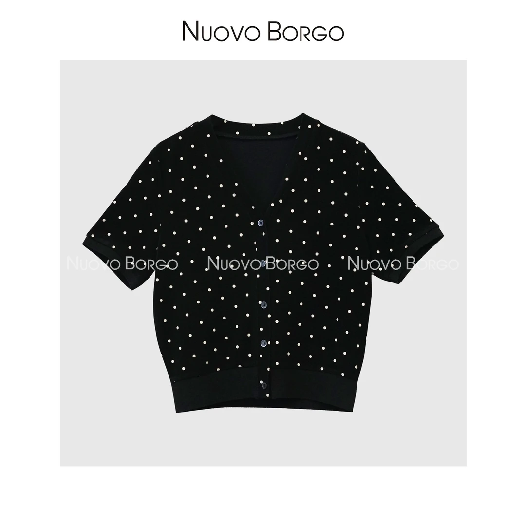 Nuovo Borgo【捡漏孤品】随机送短袖针织衫单品宽松时尚上衣 CK999