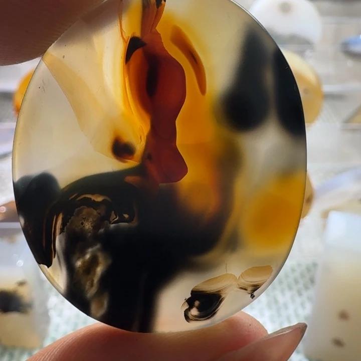 玛瑙/玉髓未镶嵌项链