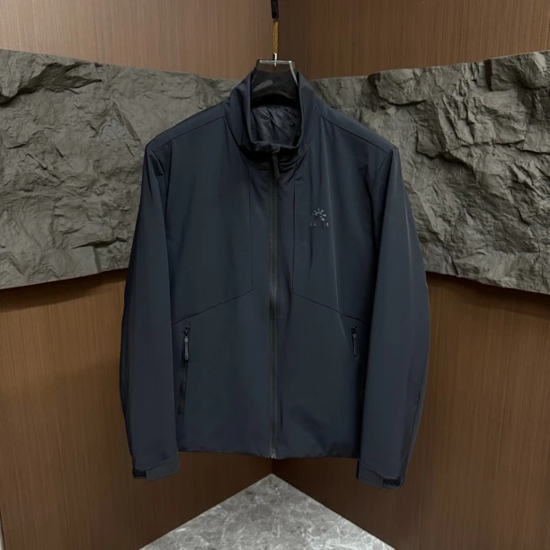 8682秋季新款薄棉外套户外软壳立领冲锋衣