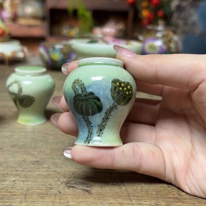 红****瓷片景德镇陶瓷刘道标