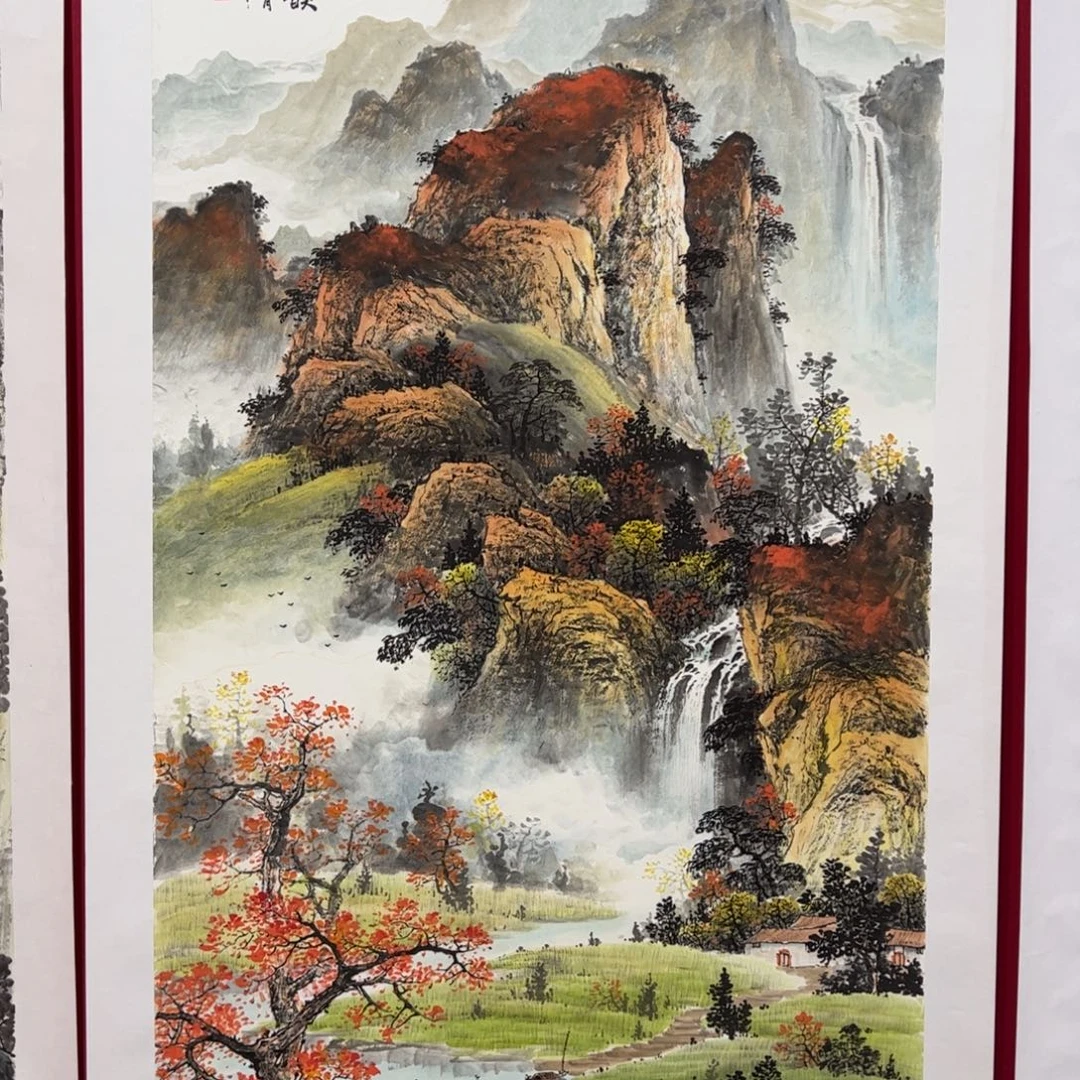钱***兵国画刘老师四尺整