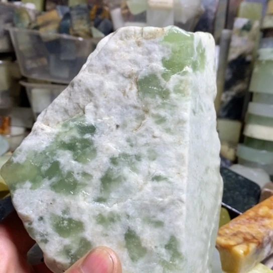 【闪购商品】未镶嵌蛇纹石玉珠宝玉器