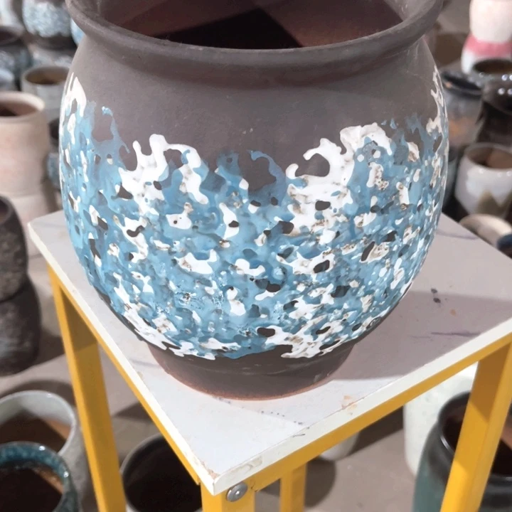 紫砂花盆口径19高度24一只正品