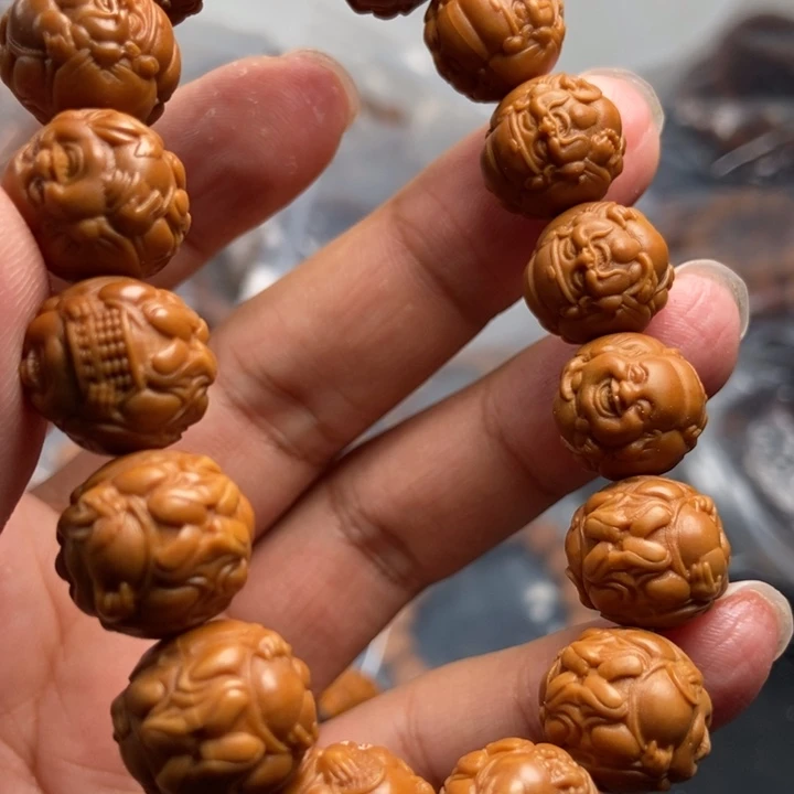 猴头核桃吊坠猴头