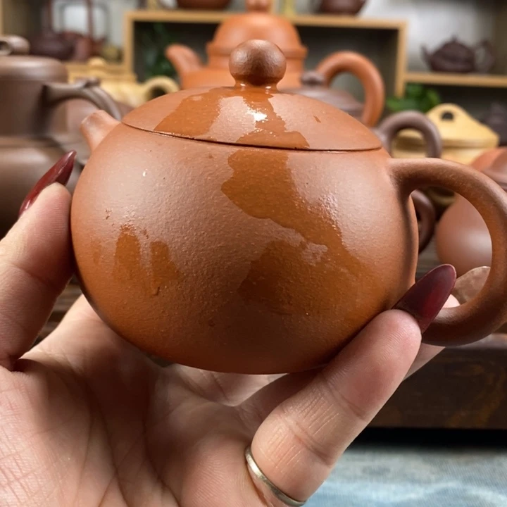 紫砂茶壶橡*果原矿紫砂壶