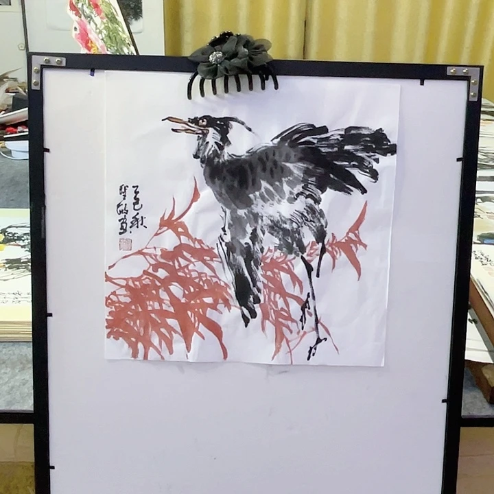 国画张圣敏先生纯手绘作品