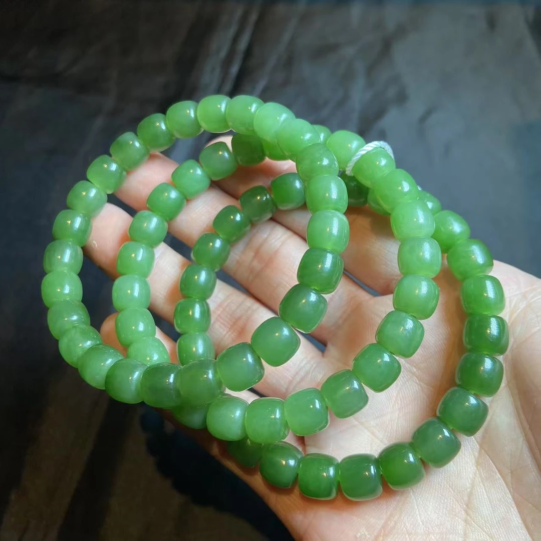 【举石珠宝】T0303-274-72和田玉手串（一件/多样性发/约8mm）I