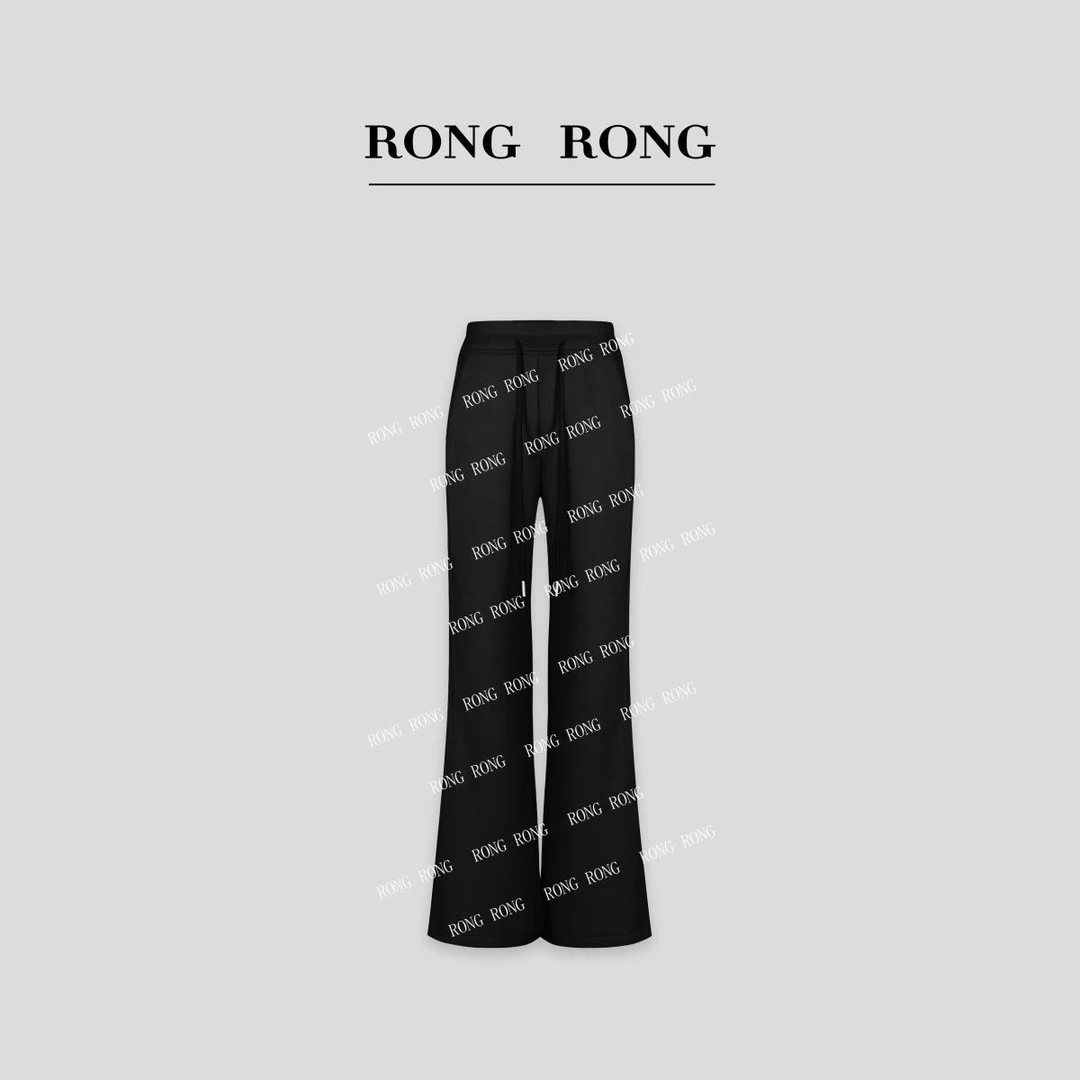 溶溶J【超模裤】RONGRONG绵羊毛提臀瘦腿微喇百搭休闲裤D-A896593