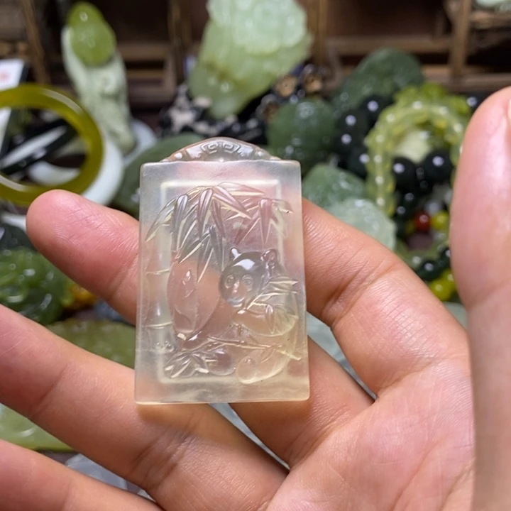 岫玉未镶嵌岫玉颈饰
