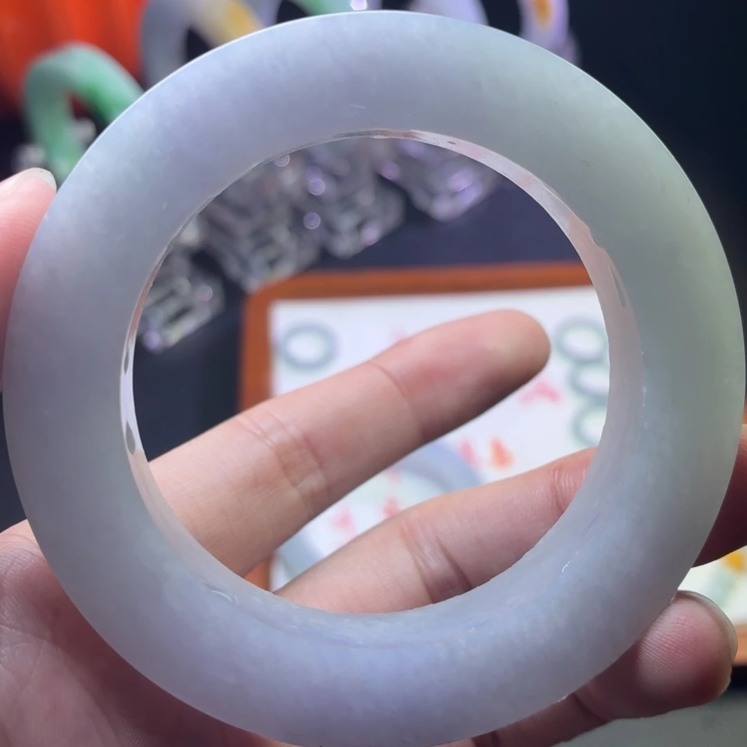 定制翡翠未镶嵌推荐冰胶春彩