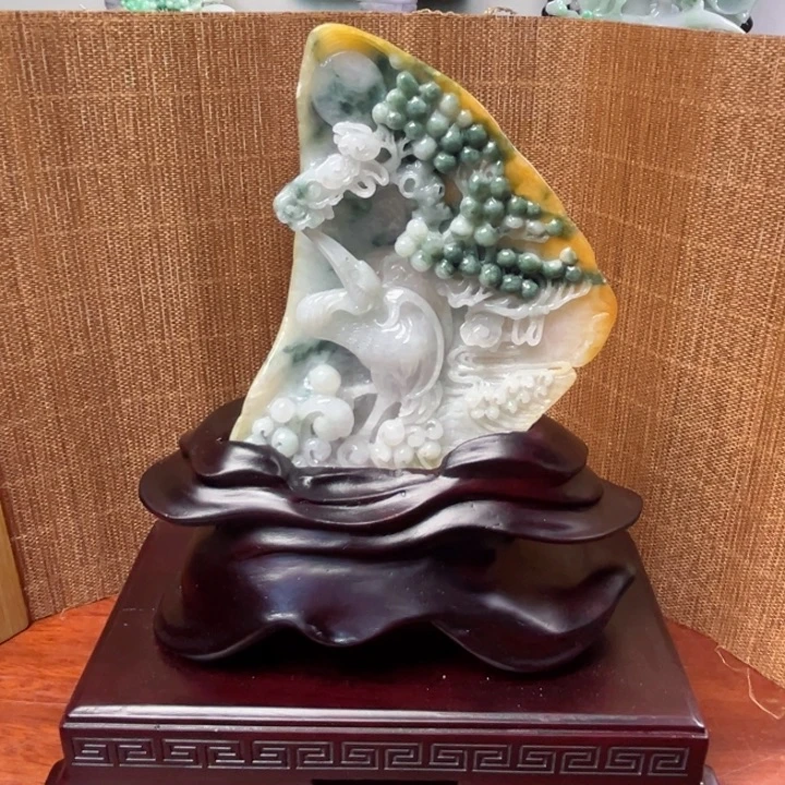 翡翠摆件未镶嵌a****3翡翠