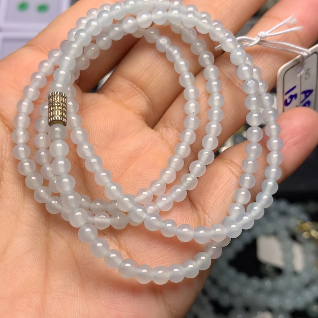 散珠翡翠缅甸天然翡翠