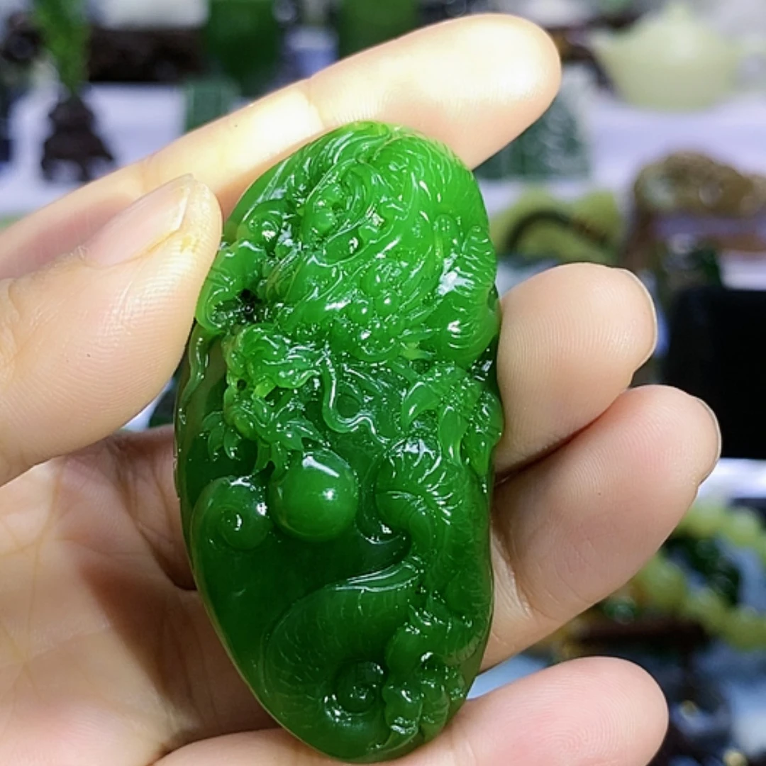 【闪购商品】未镶嵌和田玉（碧玉）挂件