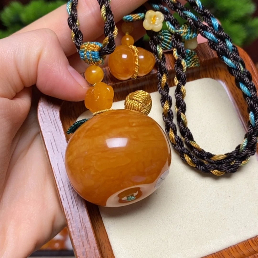 【闪购商品】蜜蜡颈饰未镶嵌项链
