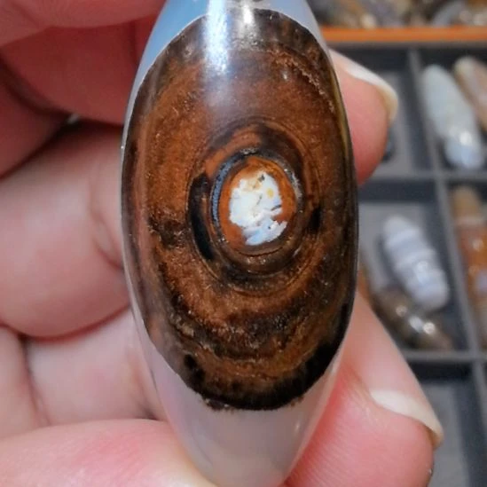 玛瑙/玉髓裸珠_ HEIMORI 天然天珠