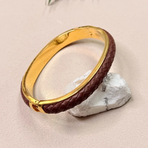 铜合金手镯 【六六中古】孤品复古手镯ty1677内径65