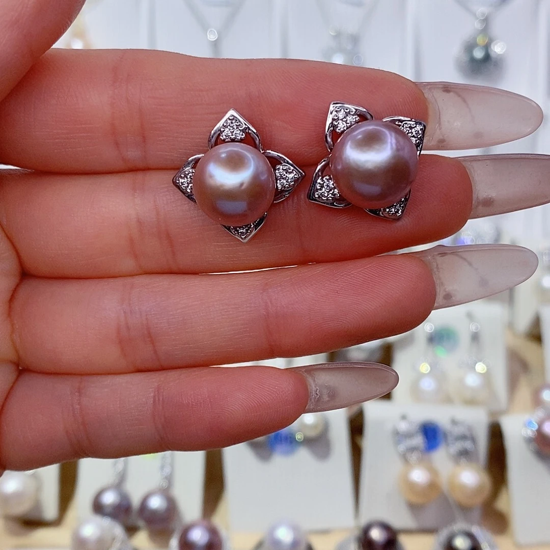 耳饰未镶嵌淡水珍珠