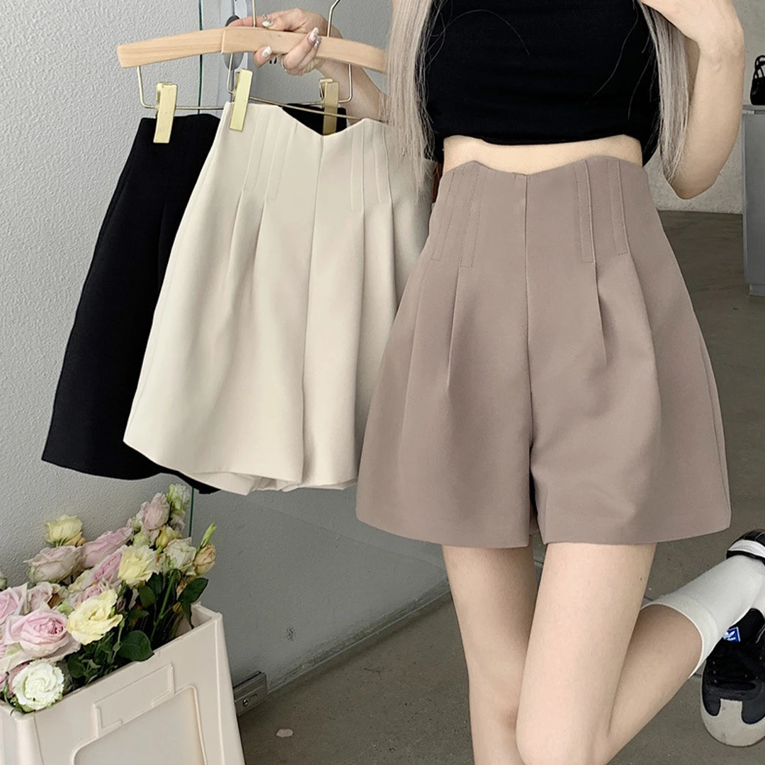 【断码亏本清理】港风保暖夏季薄款外穿条纹休闲裤运动大码短裤高腰