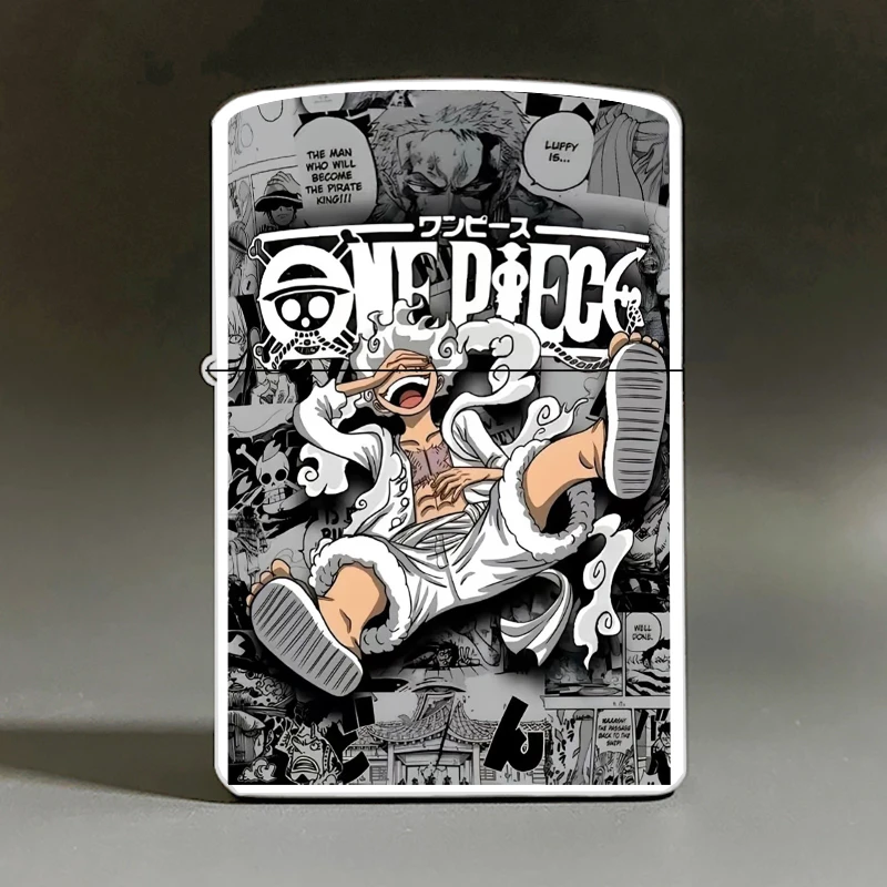 个性卡通动漫金属磨砂高颜值防风创意煤油打火机网红礼品礼物潮