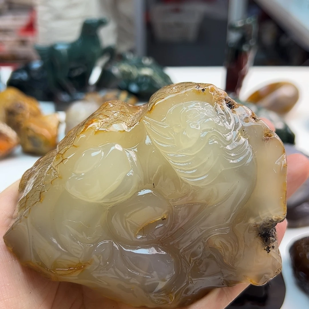 玛瑙/玉髓未镶嵌颈饰