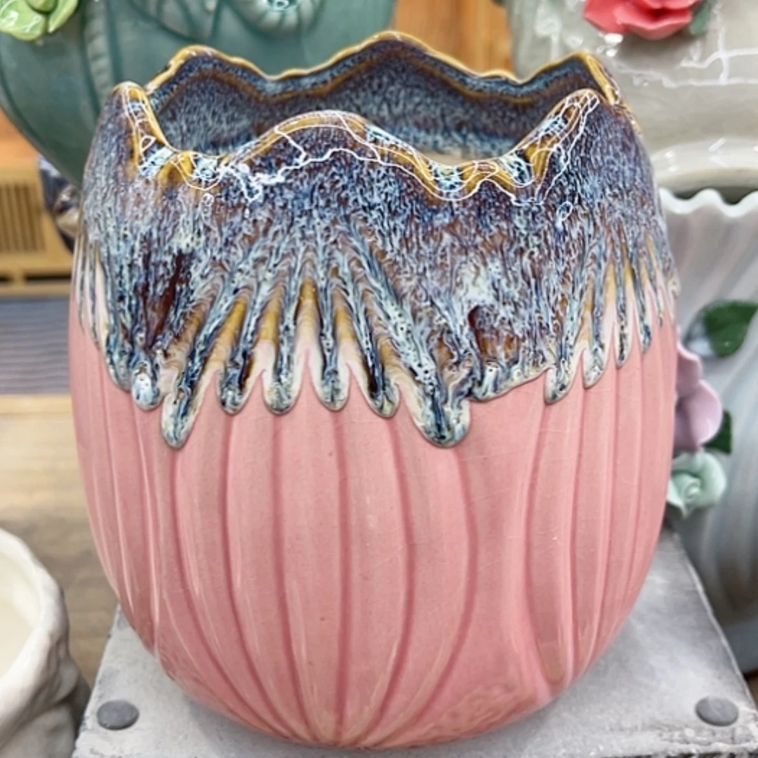 【闪购商品】陶瓷花盆