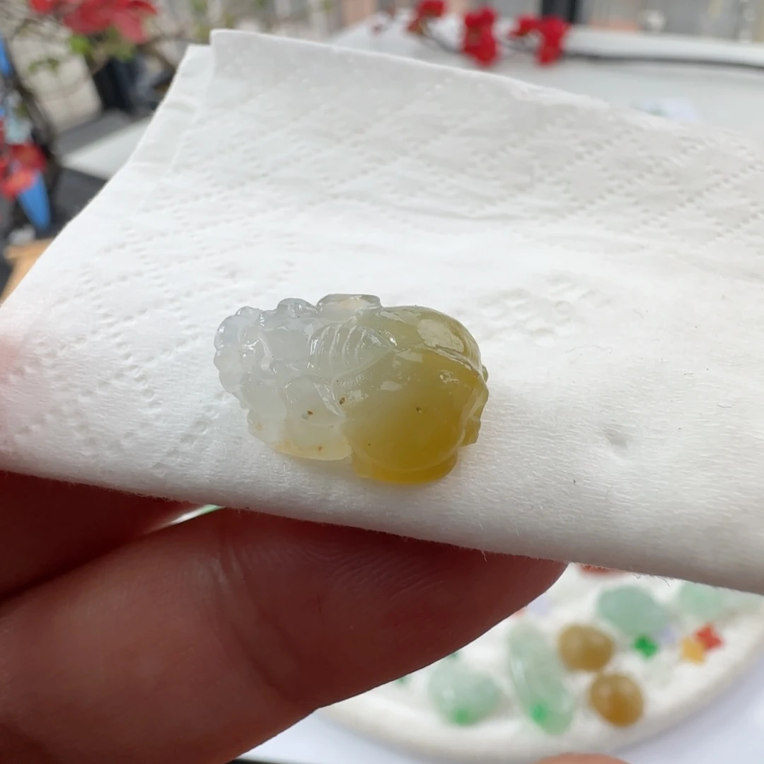 定制翡翠未镶嵌定制翡翠毛货不退不换