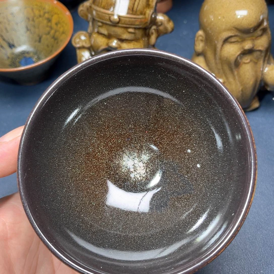 茶盏建盏手握泡茶主人杯