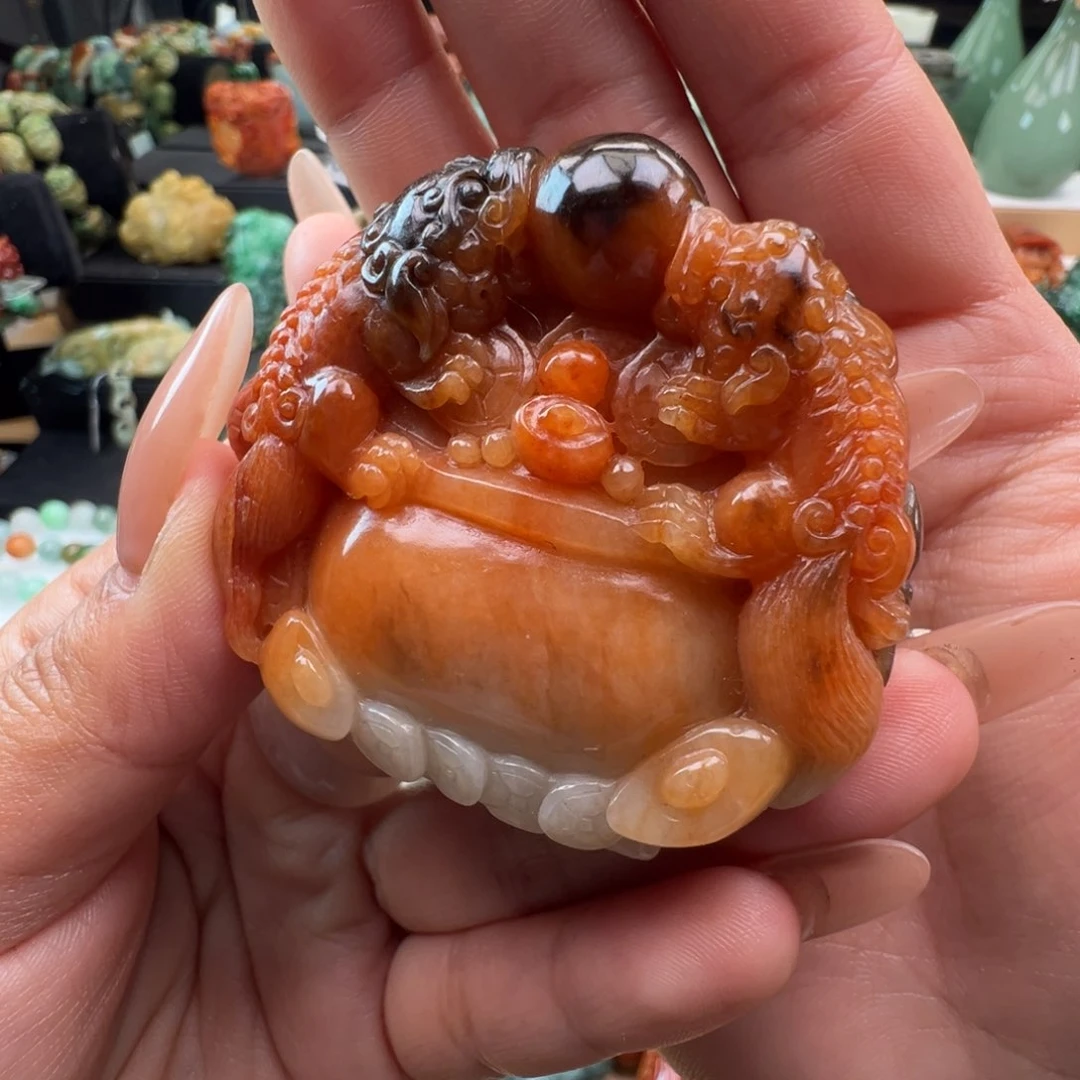 未镶嵌挂件翡翠天然缅甸
