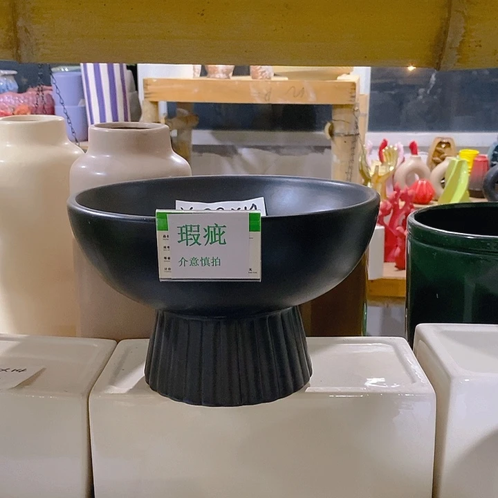 摆件水培瑕疵盆无孔