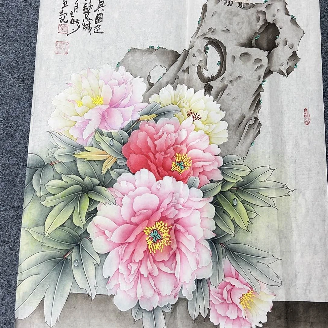 国画纯手绘作品欣赏