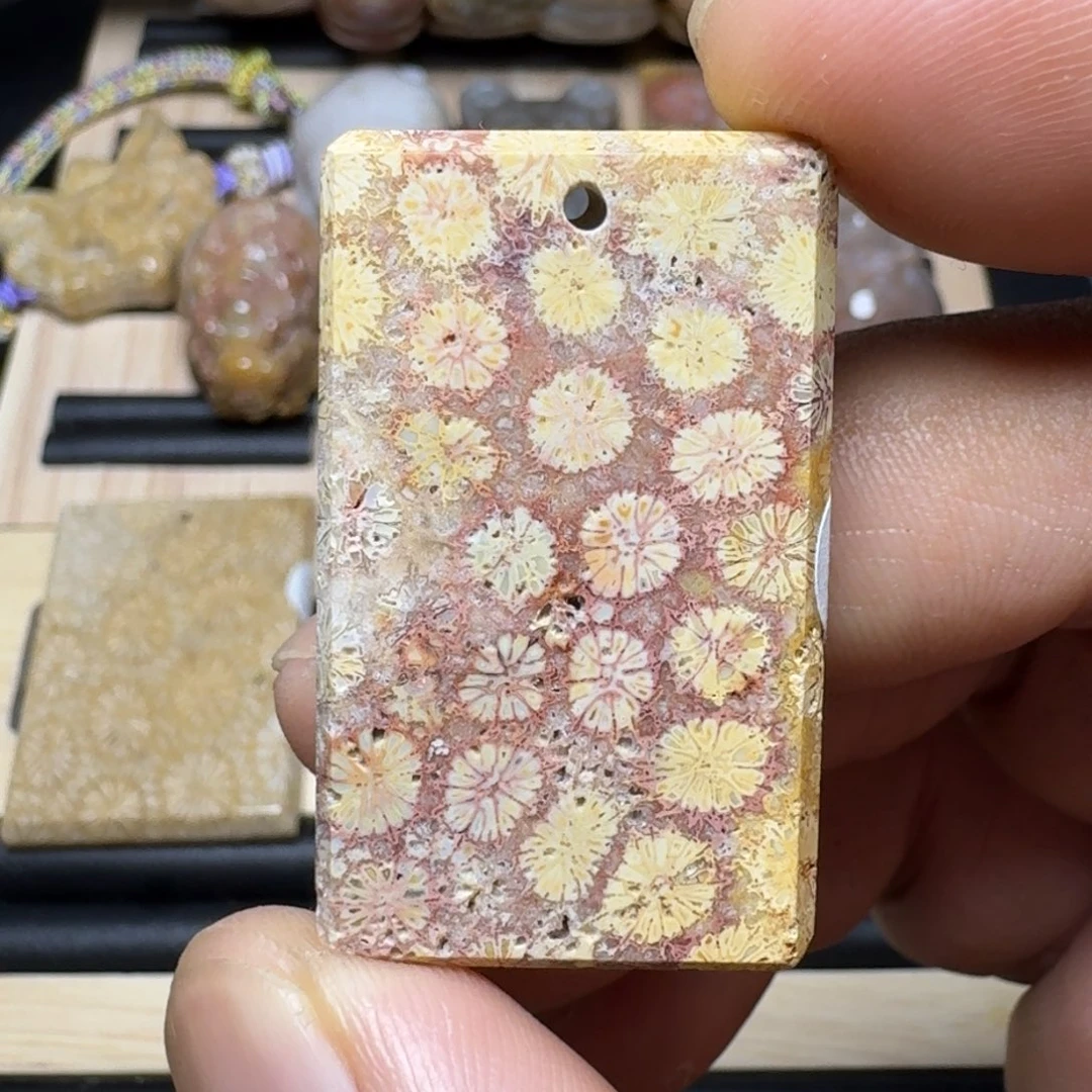 未镶嵌纯天然色有机玉石保真色硅化玉