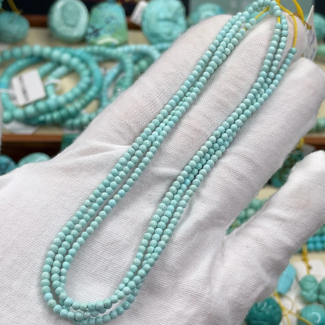 绿松石未镶嵌颈饰