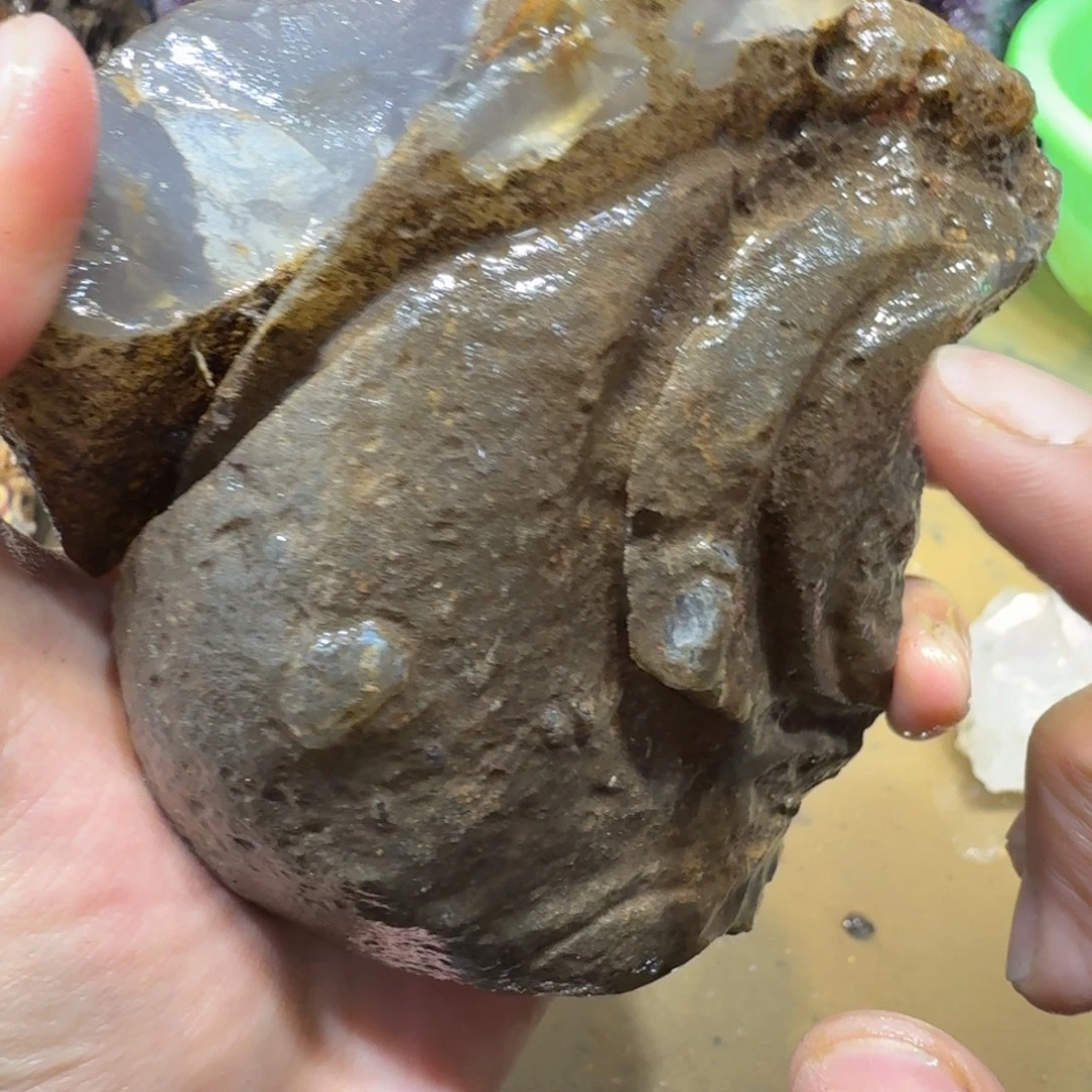 未镶嵌玛瑙/玉髓珠宝半成品