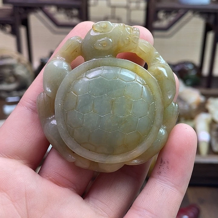 和田玉（糖玉）未镶嵌挂件
