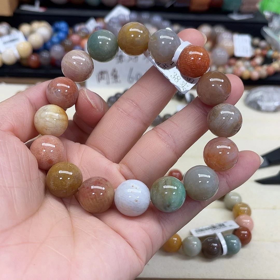 未镶嵌手串硅化珊瑚（珊瑚玉）忘*687