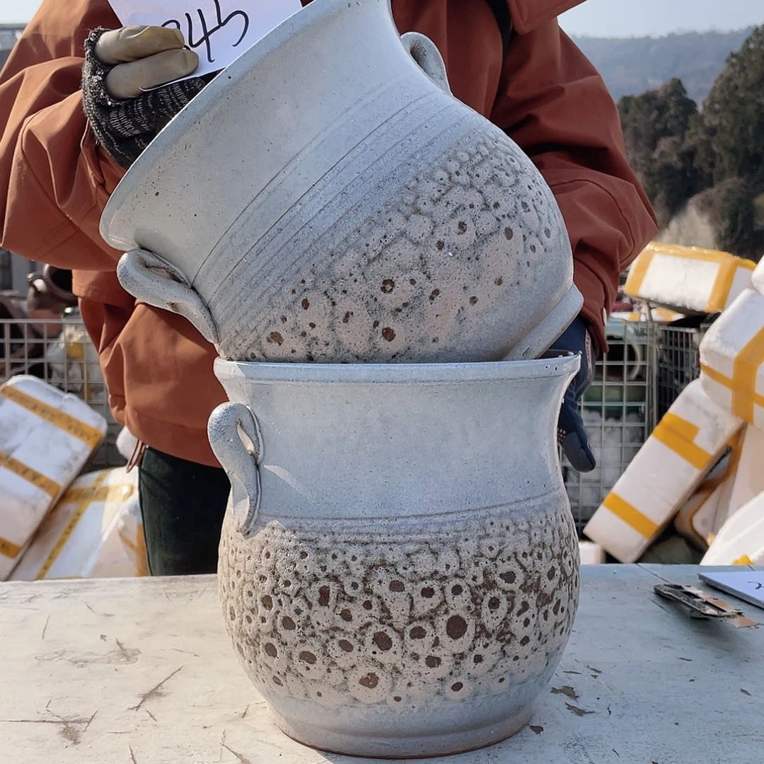 陶瓷王嫂花盆直播0219-345发沈胖