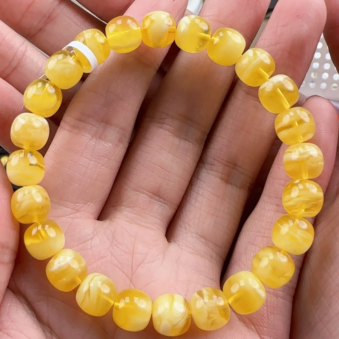 琥珀裸石未镶嵌蜜蜡