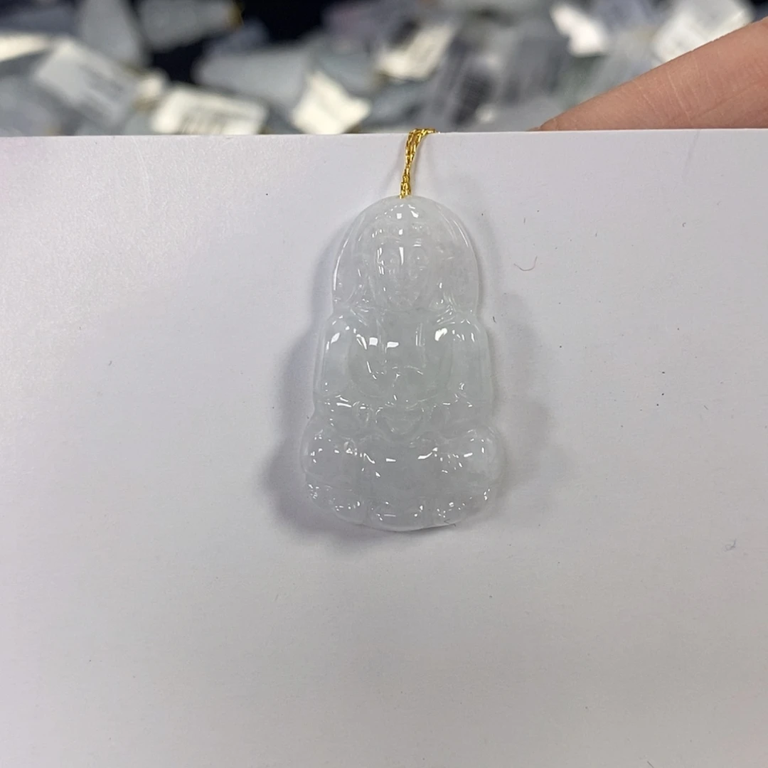 【闪购商品】颈饰未镶嵌翡翠观音