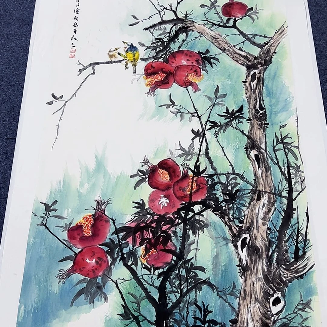 国画事事顺心如意万事如意