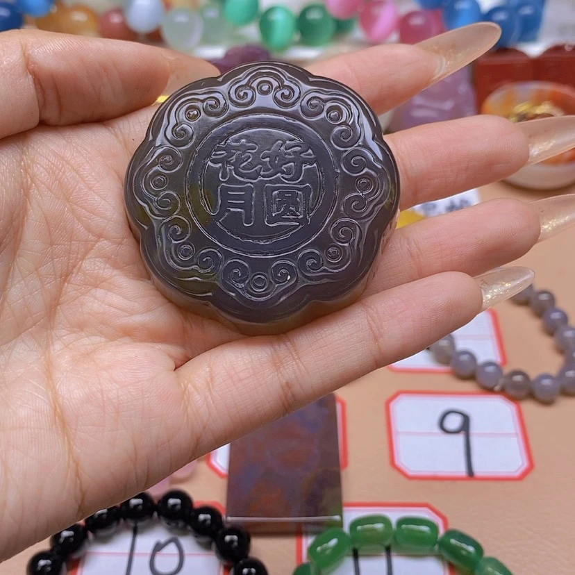 【闪购商品】玛瑙/玉髓颈饰未镶嵌暮*✨