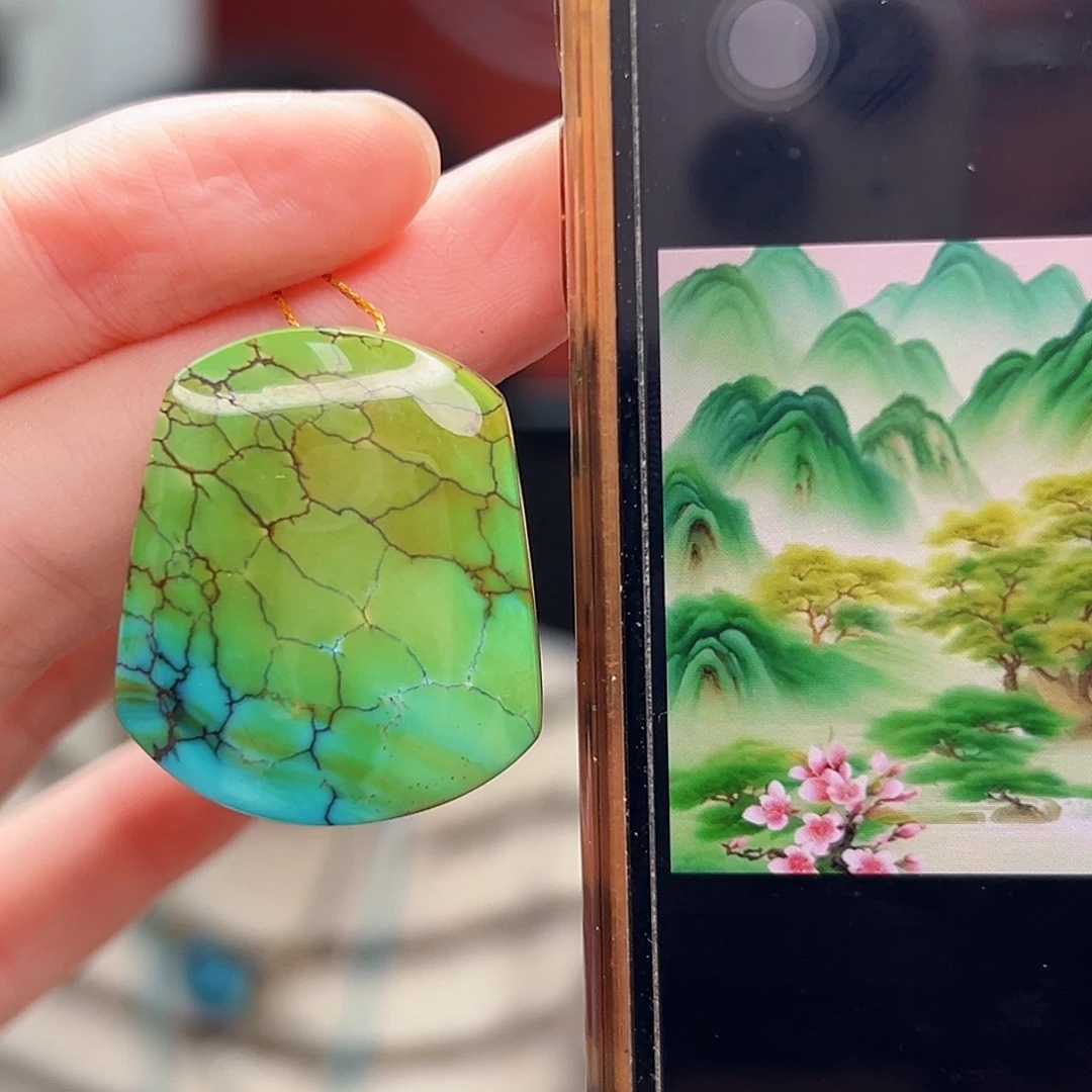 未镶嵌绿松石珠宝奇石